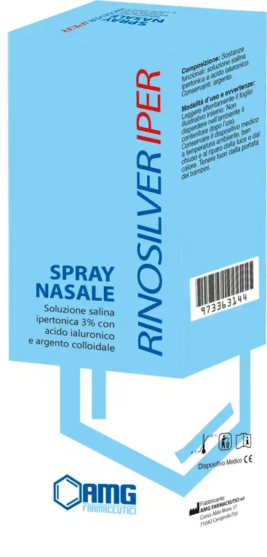 Amg Farmaceutici Rinosilver Iper Spray Nasale