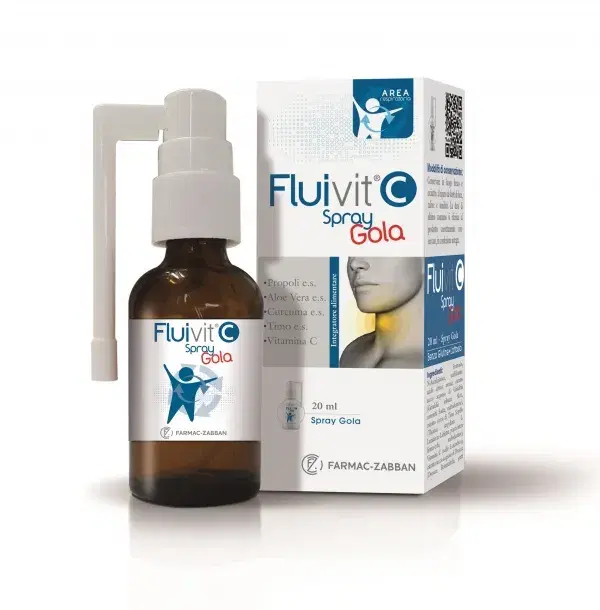 Fluivit C Spray per il Benessere della Gola 20ml