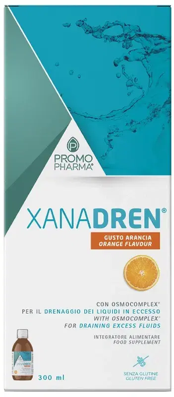 Xanadren Md Arancia Integratore Drenante E Diuretico 300 Ml
