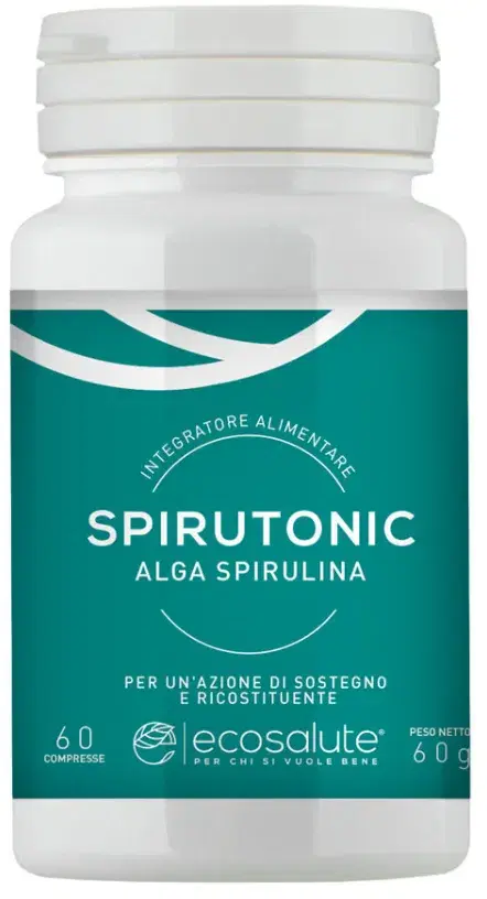 Spirutonic Integratore a Base di Alga Spirulina 60 Compresse