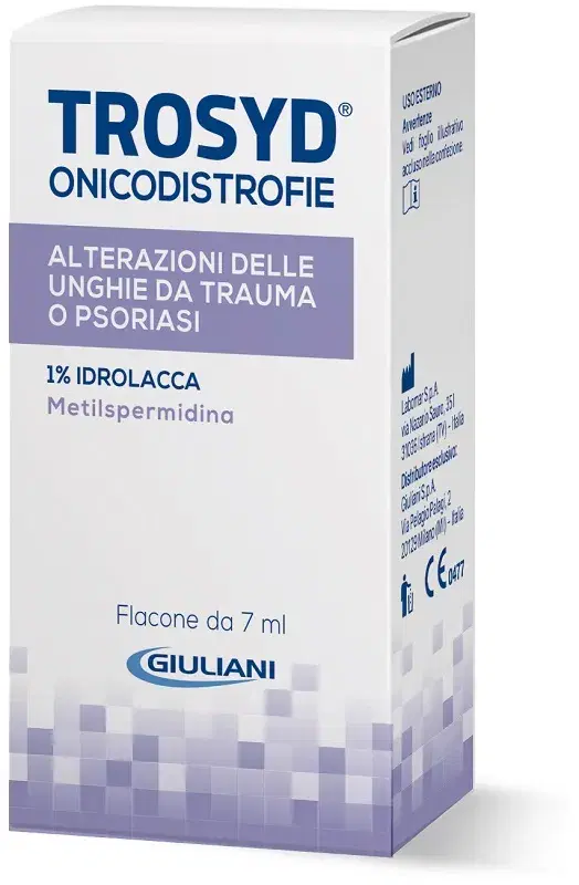 Trosyd Onicodistrofie Idrolacca per Alterazioni delle Unghie 7 ml