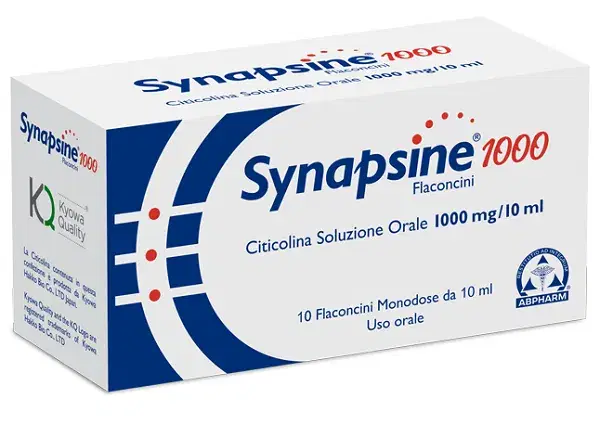 A.B. Pharm Linea Sistema Nervoso Synapsine 1000 Integratore 10 Flaconcini