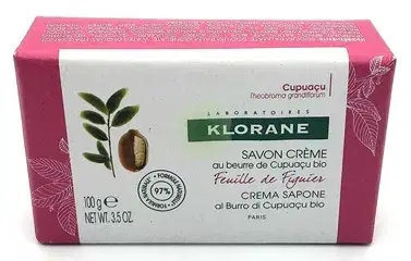 Klorane Crema Sapone Foglie Di Fico con Burro di Cupuaçu Nutriente 100 g