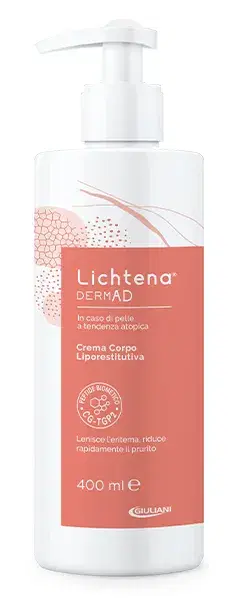 Lichtena Derm AD Crema Corpo Liporestitutiva Pelli Sensibili 400 ml