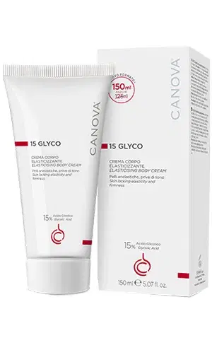 Canova 15 Glyco Crema Corpo Elasticizzante Dermostimolante Rassodante 150 ml