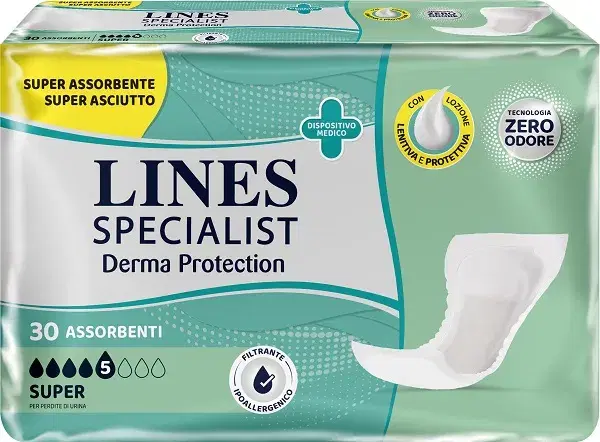 Lines Specialist Classic Sagomato Sottile Super 30 Pezzi