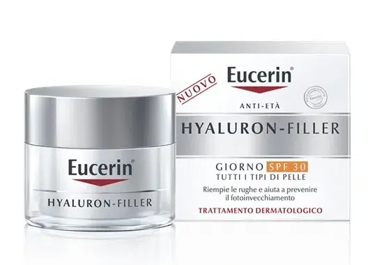 Eucerin Hyaluron-Filler Crema Giorno Anti-Età SPF30 per Tutti Tipi di Pelle 50 ml