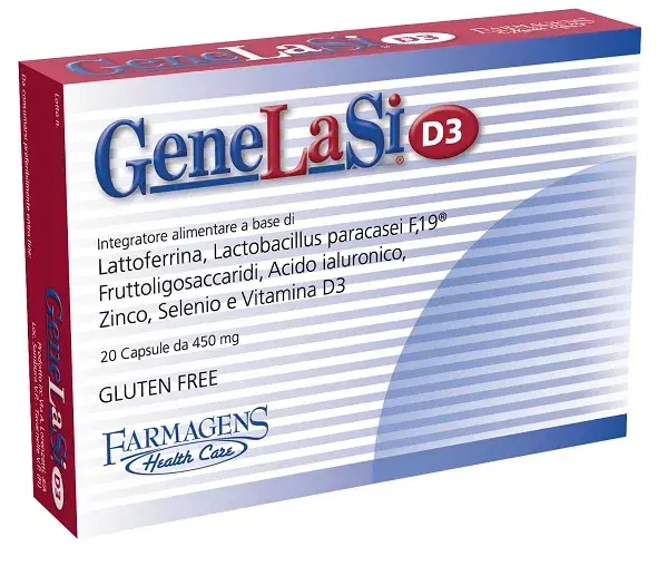 Genelasi D3 Integratore Fermenti Lattici 20 Capsule