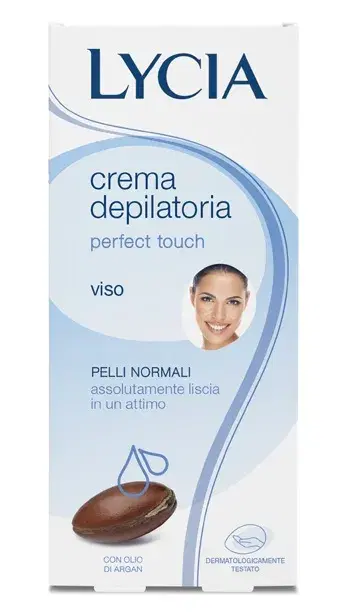 Lycia Perfect Touch Crema Depilatoria Viso Pelle Normale 50 ml