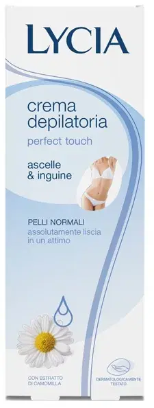 Lycia Crema Depilatoria Ascelle & Inguine Perfect Touch Depilazione 100ml