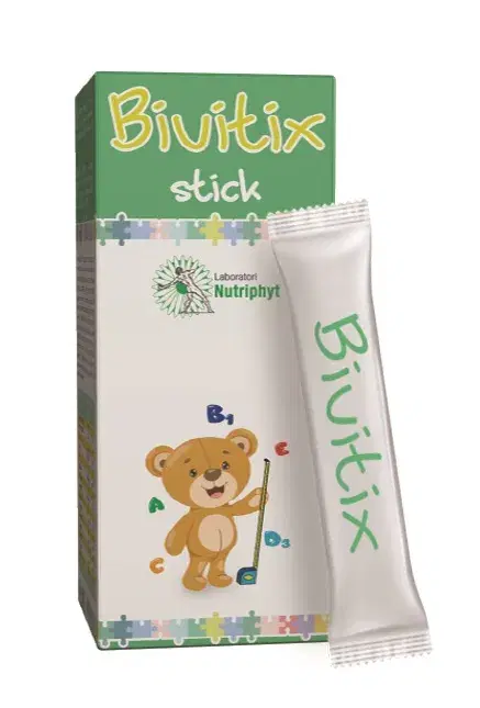 Bivitix Integratore di Vitamine e Pappa Reale 10 Stick Pack