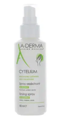 A-Derma Cytelium Spray Assorbente e Lenitivo per Irritazioni Cutanee 100 ml