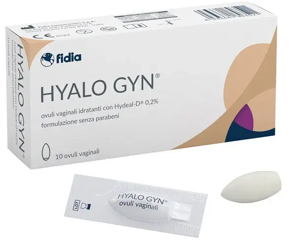 Hyalo Gyn Ovuli Vaginali Idratanti Con Acido Ialuronico 10 Ovuli da 2,2g