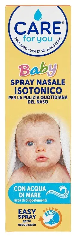 Spray Nasale Isotonico Care for You Sollievo Vie Respiratorie