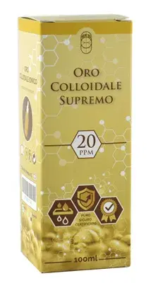 Oro Colloidale Supremo 20PPM 100ml