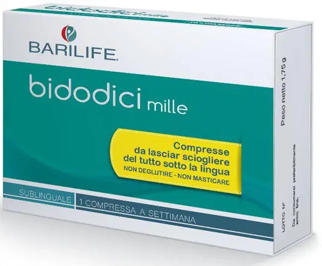 Barilife Bidodici Mille Integratore di Vitamina B12 5 Compresse Sublinguali