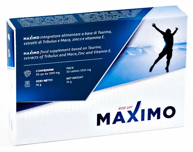 Maximo Integratore Disfunzione Erettile 30 Compresse