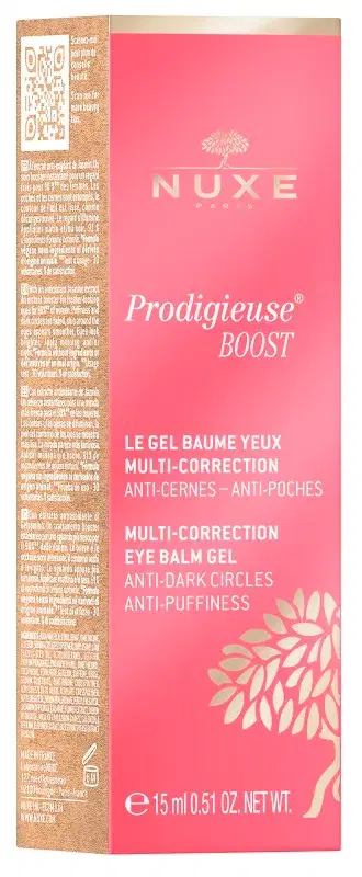 Nuxe Prodigieuse Boost Gel Balsamo Occhi Multi-Correzione 15 ml