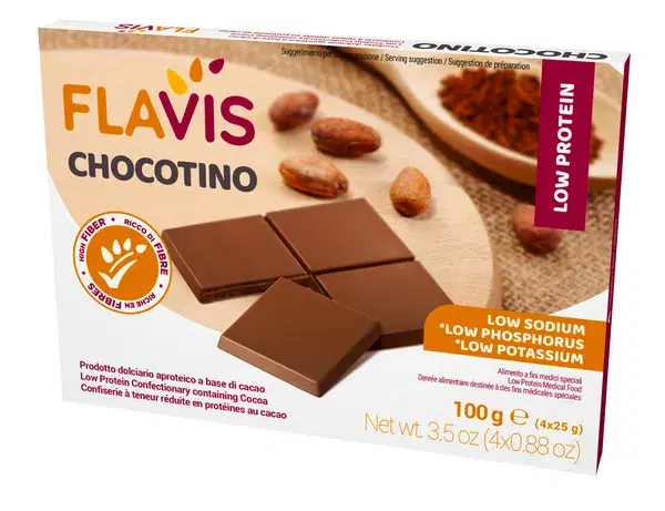 Flavis Chocotino Tavoletta Aproteica Gusto Cacao 100 g