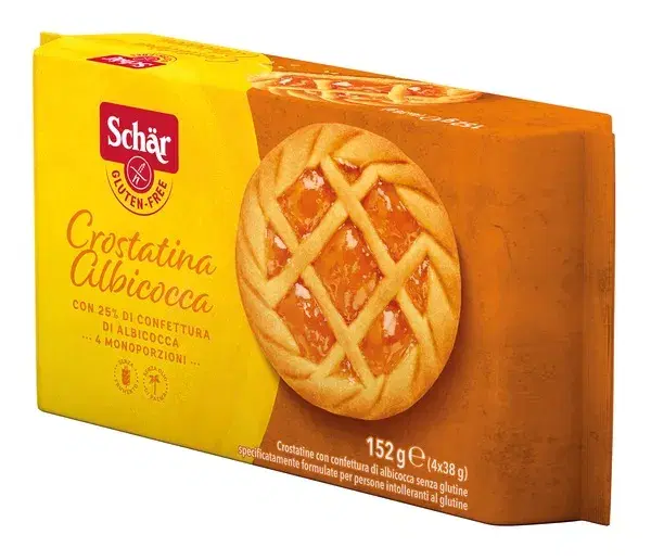 Dr.schar Schar Crostatina Albicocca 4 X 38 G