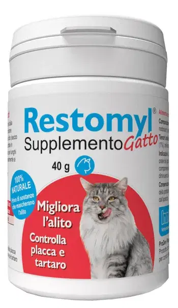 Restomyl Supplemento Alitosi Gatto 40g
