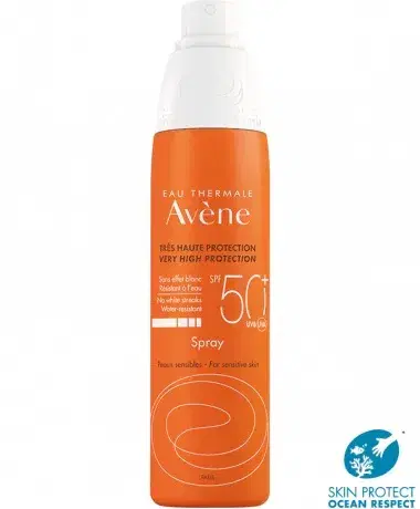 Avene Solare Spray SPF50+ Protezione Molto Alta Corpo per Pelli Sensibili 200 ml