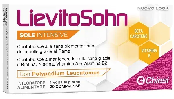 Lievitosohn Sole Intensive Integratore per la Sana Pigmentazione 30 Compresse