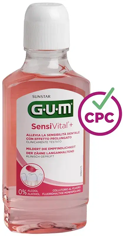 Gum Sensivital+ Collutorio Denti Sensibili 300 ml