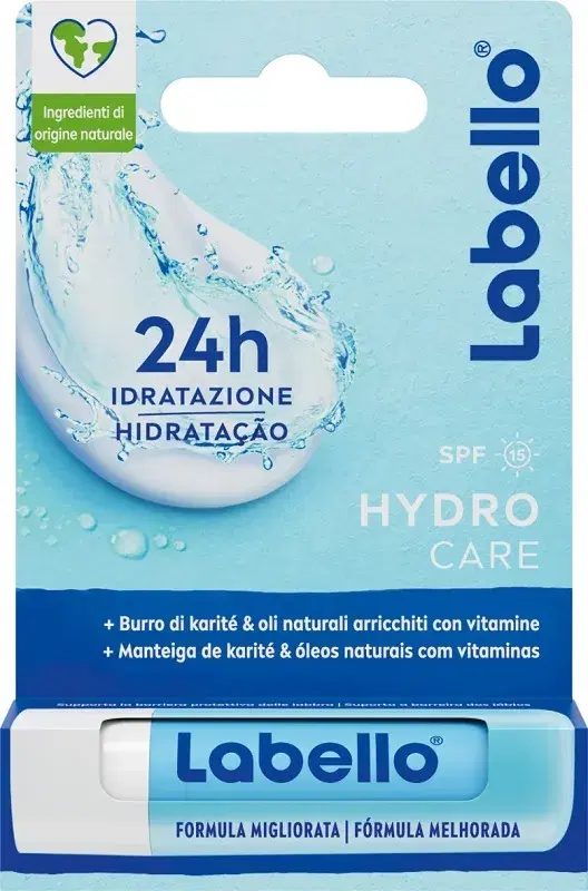 Labello Hydrocare SPF 15 con Aloe Vera e Oli Naturali 5,5 ml
