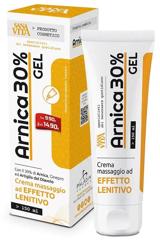 Sanavita Gel Arnica 30% 150ml.