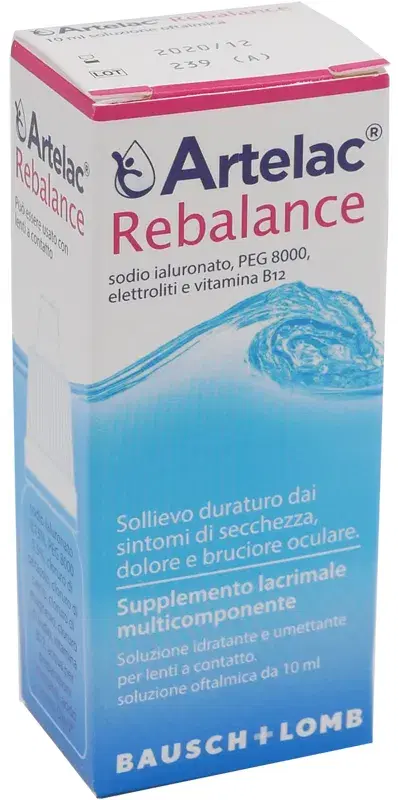 Artelac Rebalance Gocce Oculari 10 ml