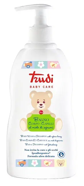 Trudi Baby Care Bagno Corpo/Capelli per Bambini 500 ml