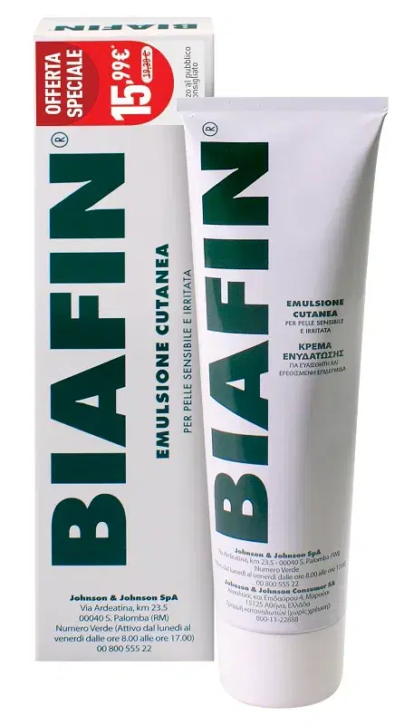 Biafin Emulsione Idratante Fresca Profumata Per Applicazione Cutanea 100 ml