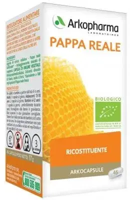 Arkofarm Arko Capsule Pappa Reale Bio Integratore Ricostituente 45 Capsule