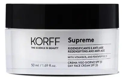 Korff Supreme Crema Viso Giorno Antirughe Spf20 50 ml