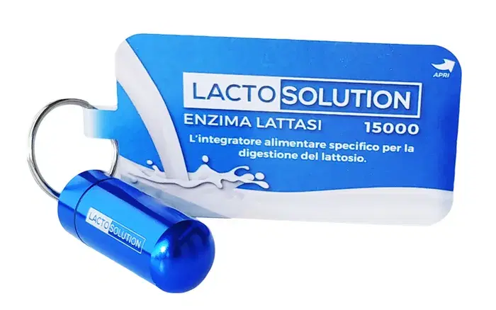 Lactosolution Integratore di Lattasi 15000 15 compresse port