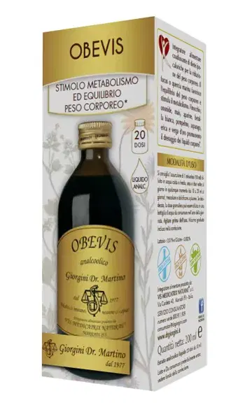 Dr. Giorgini Obevis Liquido Analcoolico Integratore Equilibrio Peso Corporeo 200
