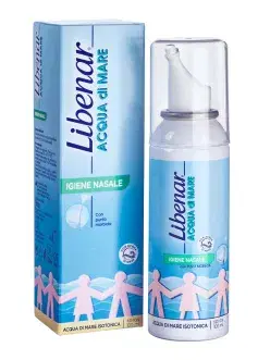 Libenar Acqua di Mare Isotonica Igiene Nasale Spray 100 ml