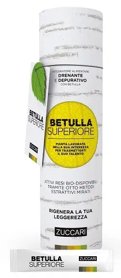 Zuccari Betulla Superiore Drenante Depurativo 25 Stick da 10 ml