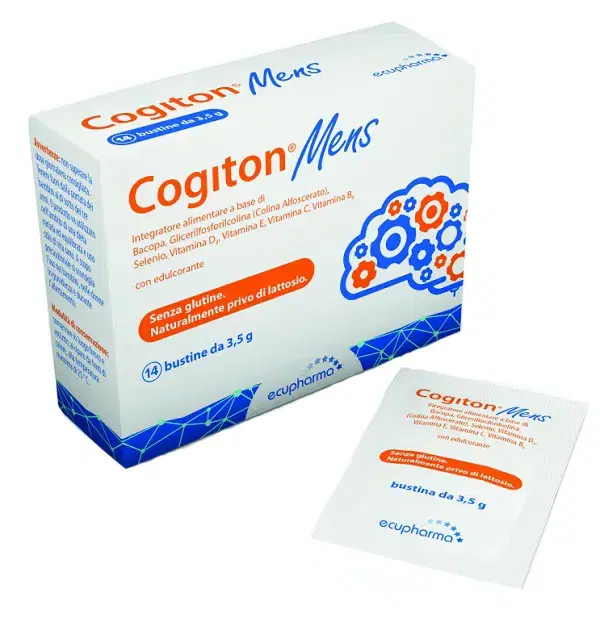 Cogiton Mens Integratore per le Funzioni Cognitive 14 bustine