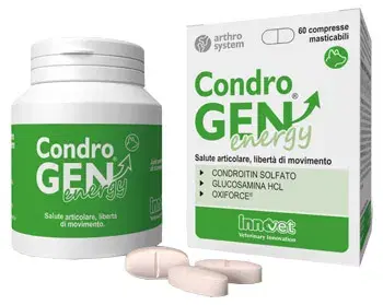 Innovet Condrogen Energy Integratore Articolare Cani 60 Compresse Masticabili