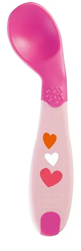 Chicco Cucchiaio Angolato Rosa 1 Pezzo