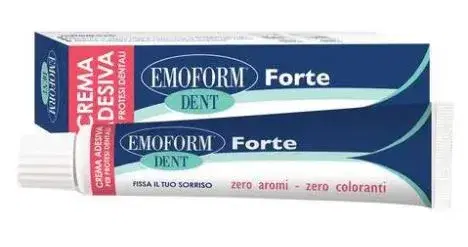 Emoform Dent Forte Crema Adesiva Per Protesi Dentale 70 g
