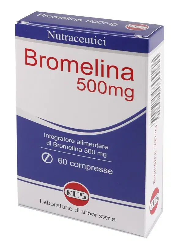 Kos Bromelia 500mg 60 Compresse