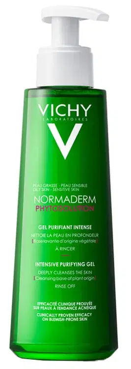 Vichy Normaderm Phytosolution Gel Detergente Purificante Viso Antisebo 200 ml
