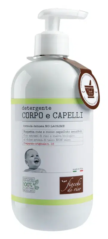 Fiocchi Di Riso Corpo/Capelli Talco 400 ml