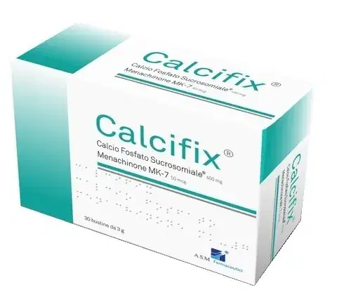 Calcifix Integratore di Calcio per Ossa Forti 30 Bustine