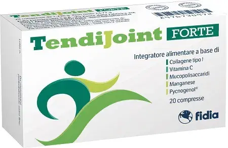 Fidia Tendijoint Forte Integratore Alimentare Funzionalità Tendinea 20 Compresse