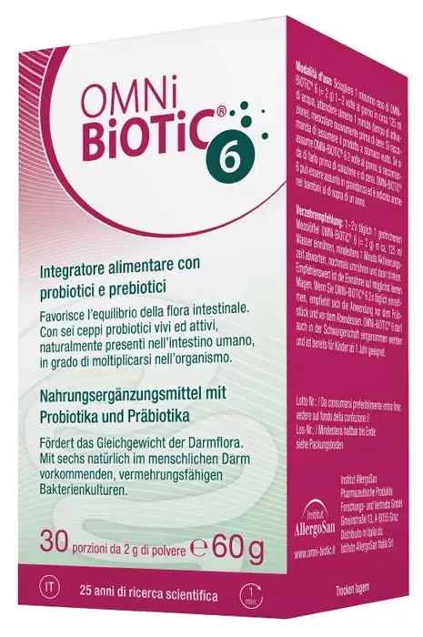 Omni Biotic 6 Polvere Probiotica 60g