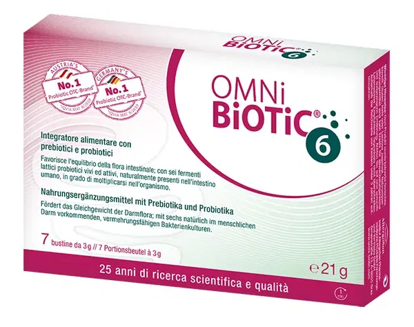 Omni Biotic 6 Integratore Probiotico 7 Bustine